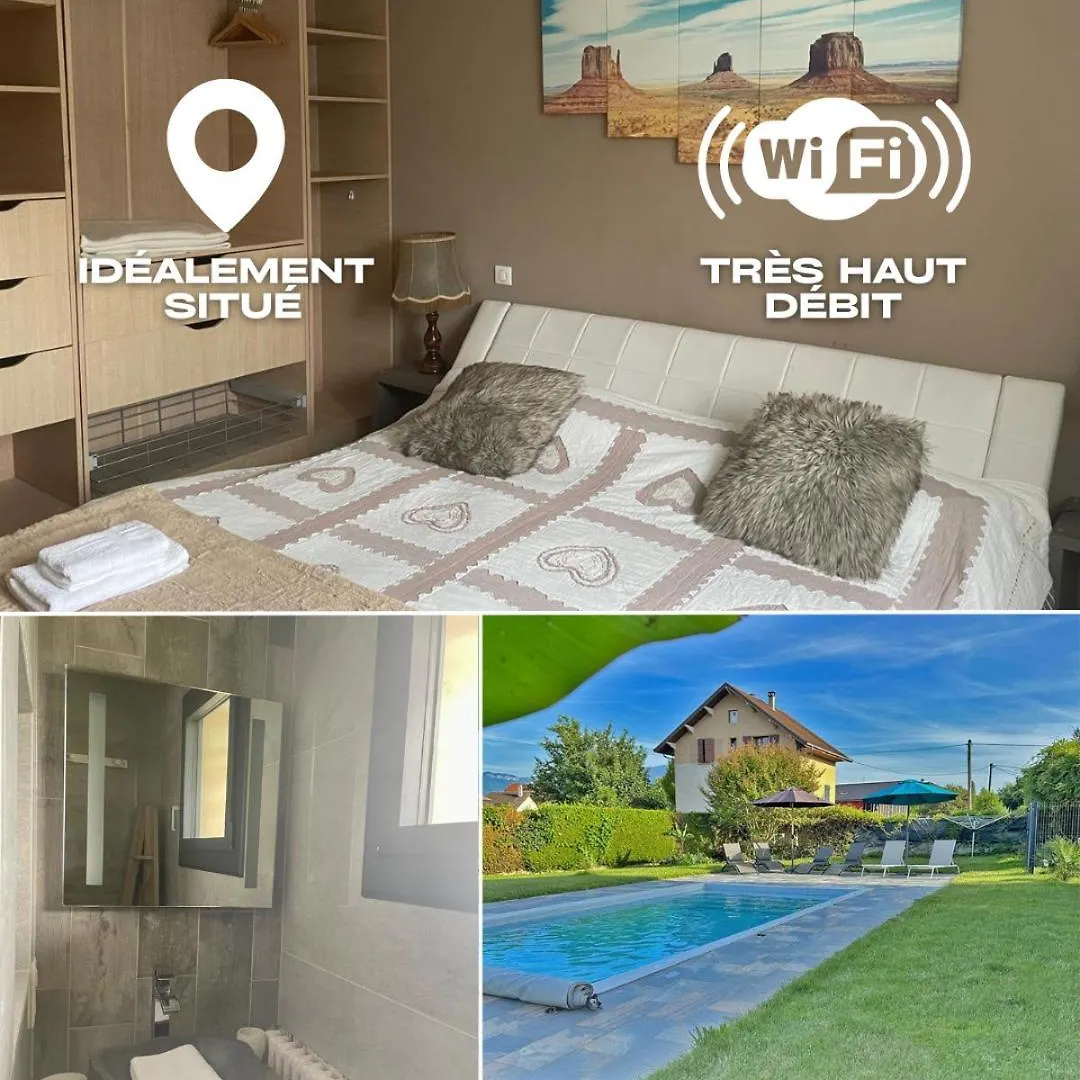 Villa Des Jasmins - Appartement Avec Piscine Privee- Entrelacs contacts